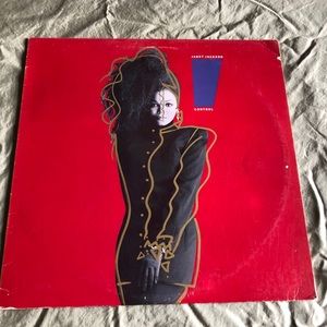 Janet Jackson Control vinyl album